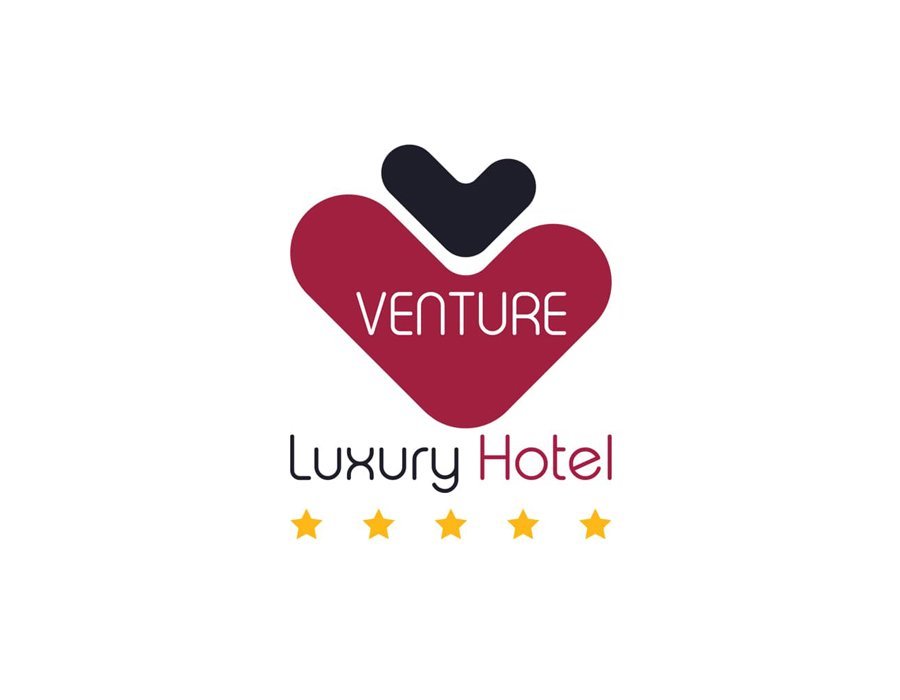 Σχεδιασμός λογοτύπου για το ξενοδοχείο Venture Hotel.