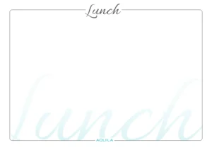 Lunch - Placement sample 1