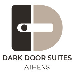 Logo for Dark Doors Suites | Athens