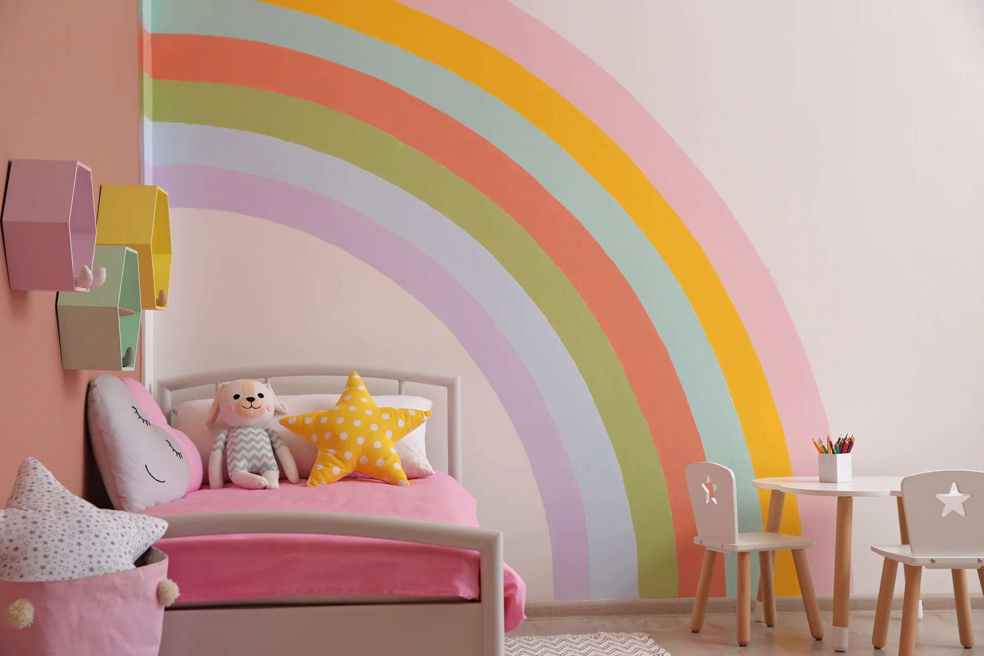 Kids Bedroom Murals NYC hand-painted wall art by CMT Graphics